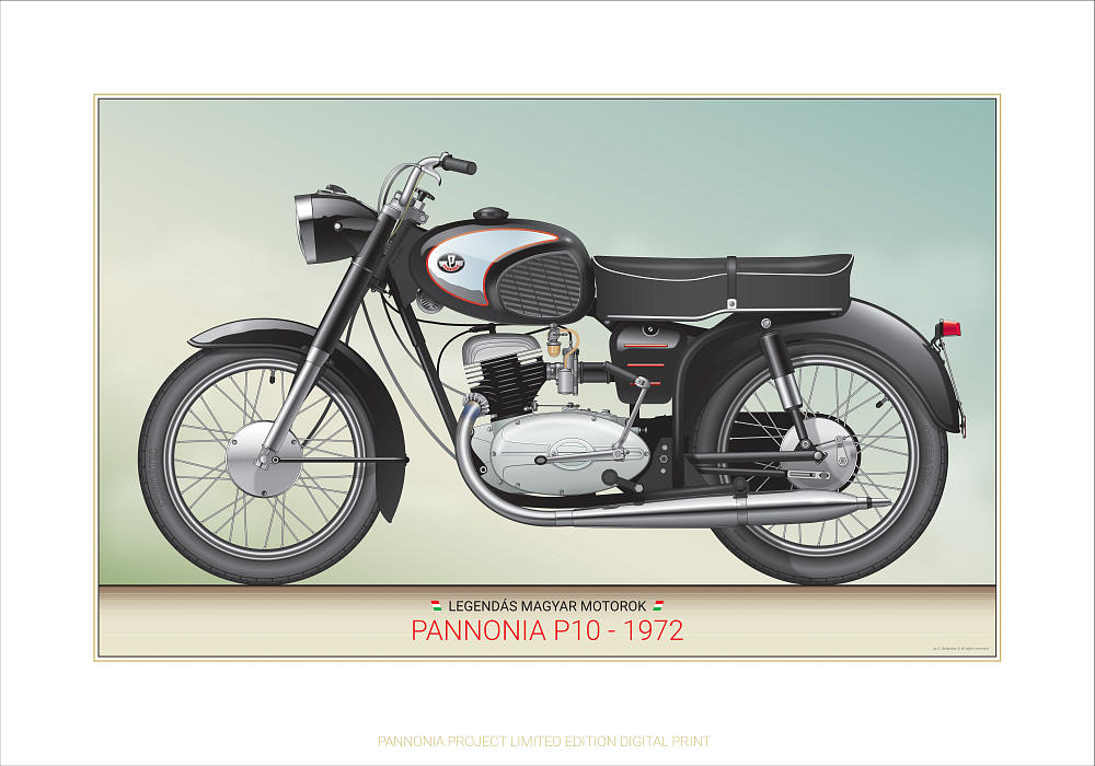 Pannonia P10 1972
